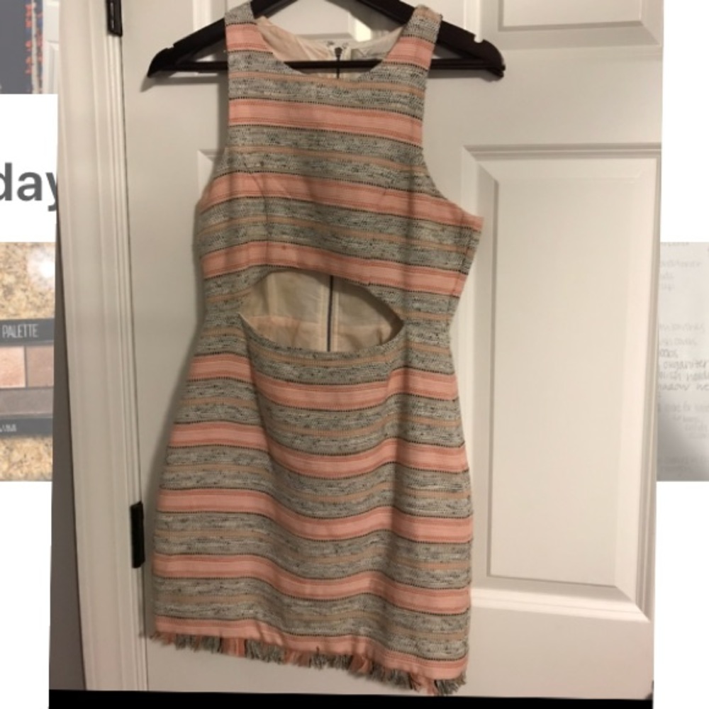 Lovers and Friends mini dress with cut out